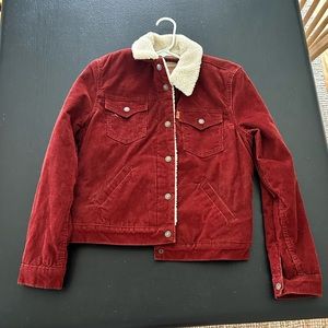 Levi’s corduroy Sherpa jacket